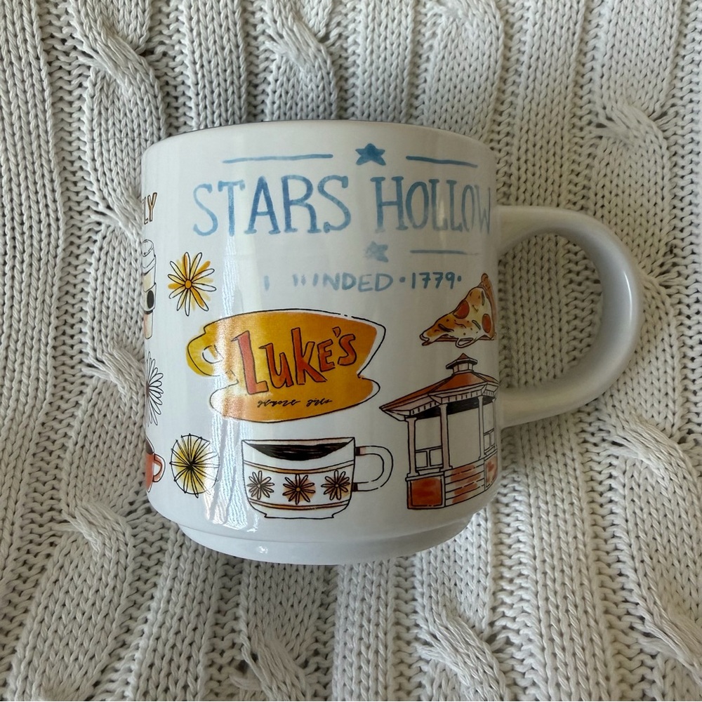 Gilmore Girls Mug Coffee Cup NEW LUKE’S Stars Hollow